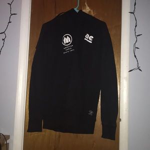 Black American Eagle Hoodie